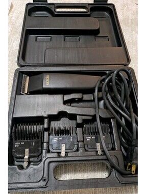 Andis MBG Pro Animal Dog Grooming Clippers Kit, sz 10 Blade + 4 attachment combs